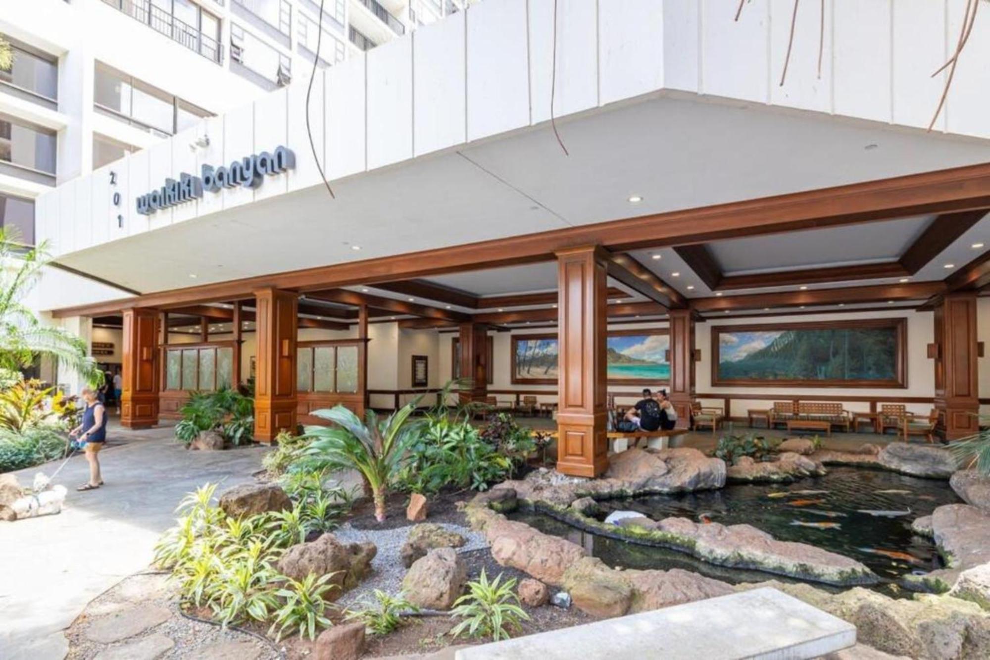 Waikiki Banyan T1-19Th Fl King Size Bed Villa Honolulu Exterior photo